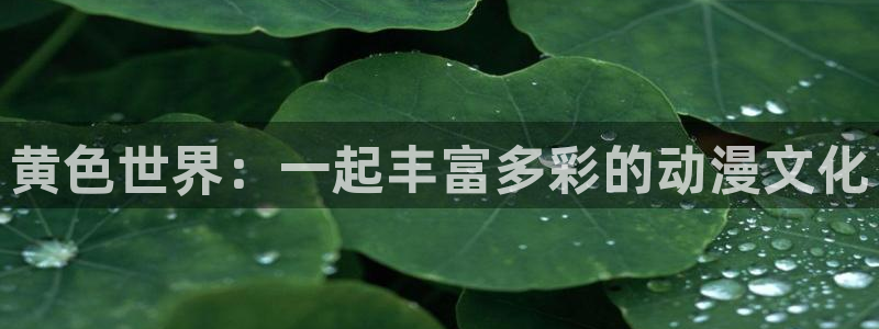 贝勒漫画在线观看贝勒：黄色世界：一起丰富多彩的动漫文化