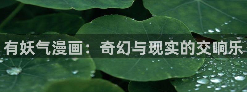 野画集贝勒漫画：有妖气漫画：奇幻与现实的交响乐
